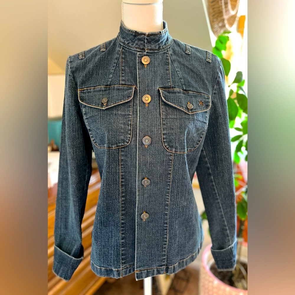 Vintage Perry Ellis shirt jacket